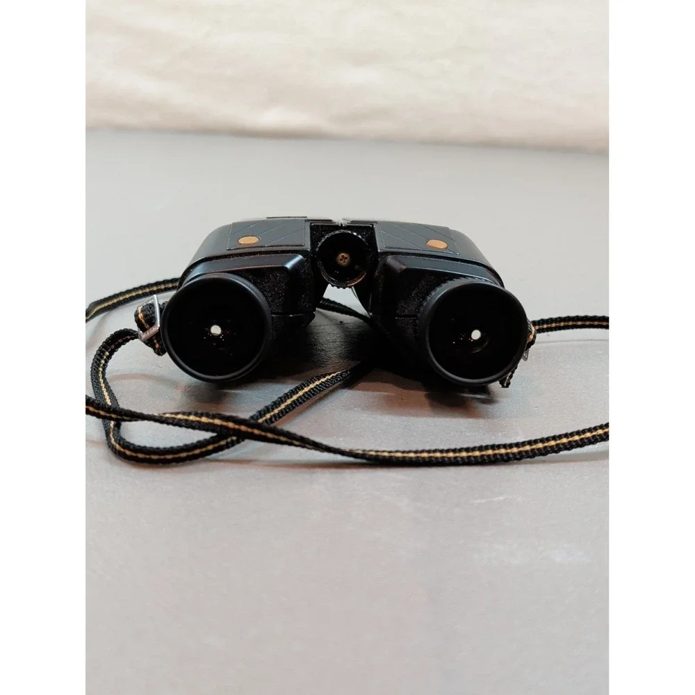 Nikon Travelite II Binoculars Black Compact Vintage with Nikon Japan Case